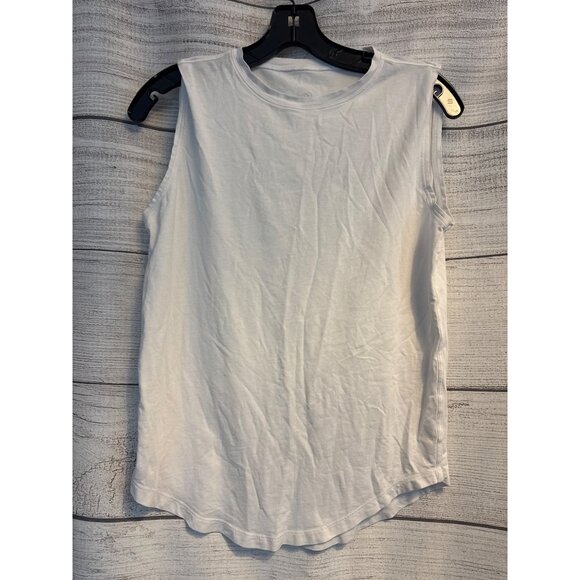 Lululemon White Brunswick Muscle Tank - Picture 1 of 2